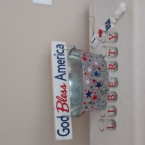 Americana Home Decor Red White & Blue Collection